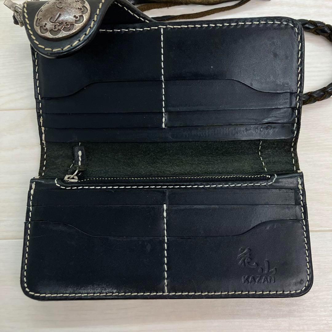 花山 カザン レザーウォレット 長財布