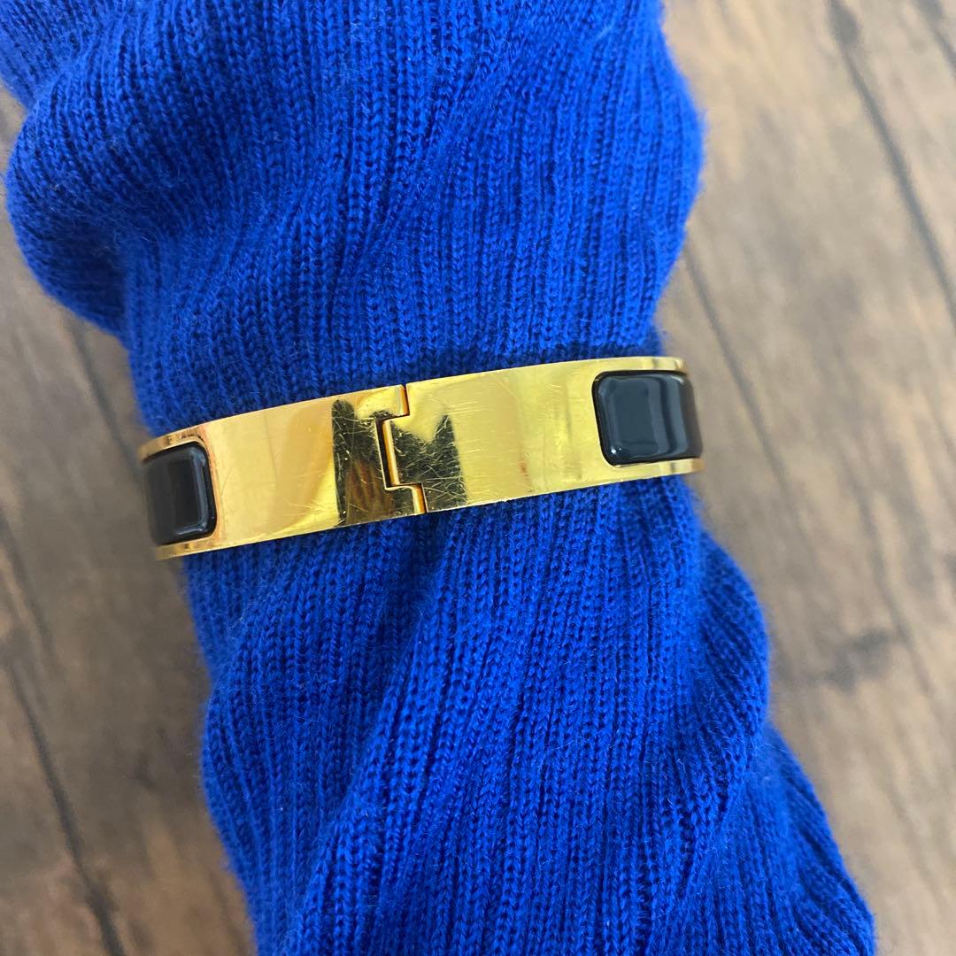 HERMES エルメス エナメルブレスレット クリック