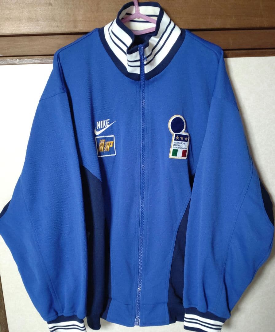 イタリア代表 ９６/９７ トラックジャケット IP スポンサー付き選手支給品