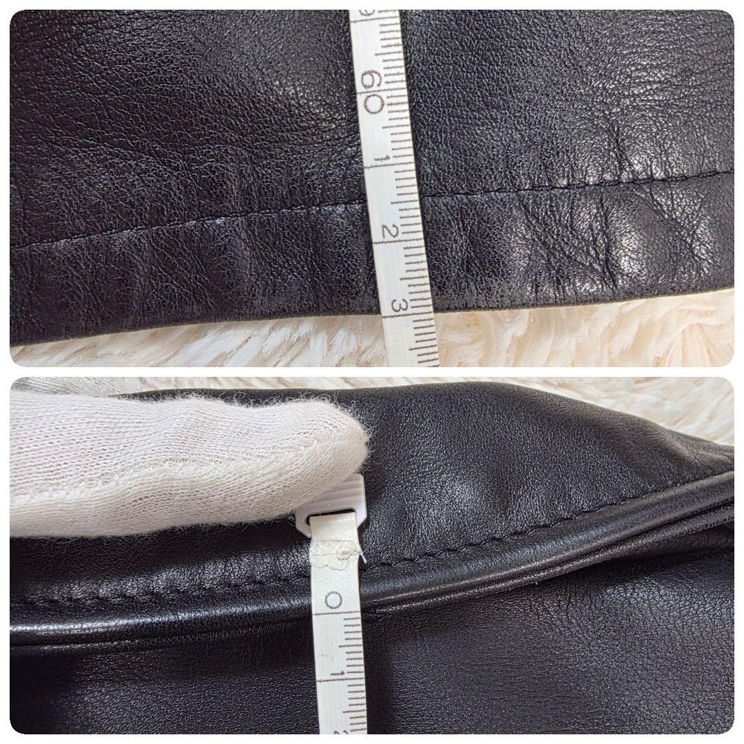 極美品 SCHOTT ライダース ジャケット ボア ライナー 643 牛革 40