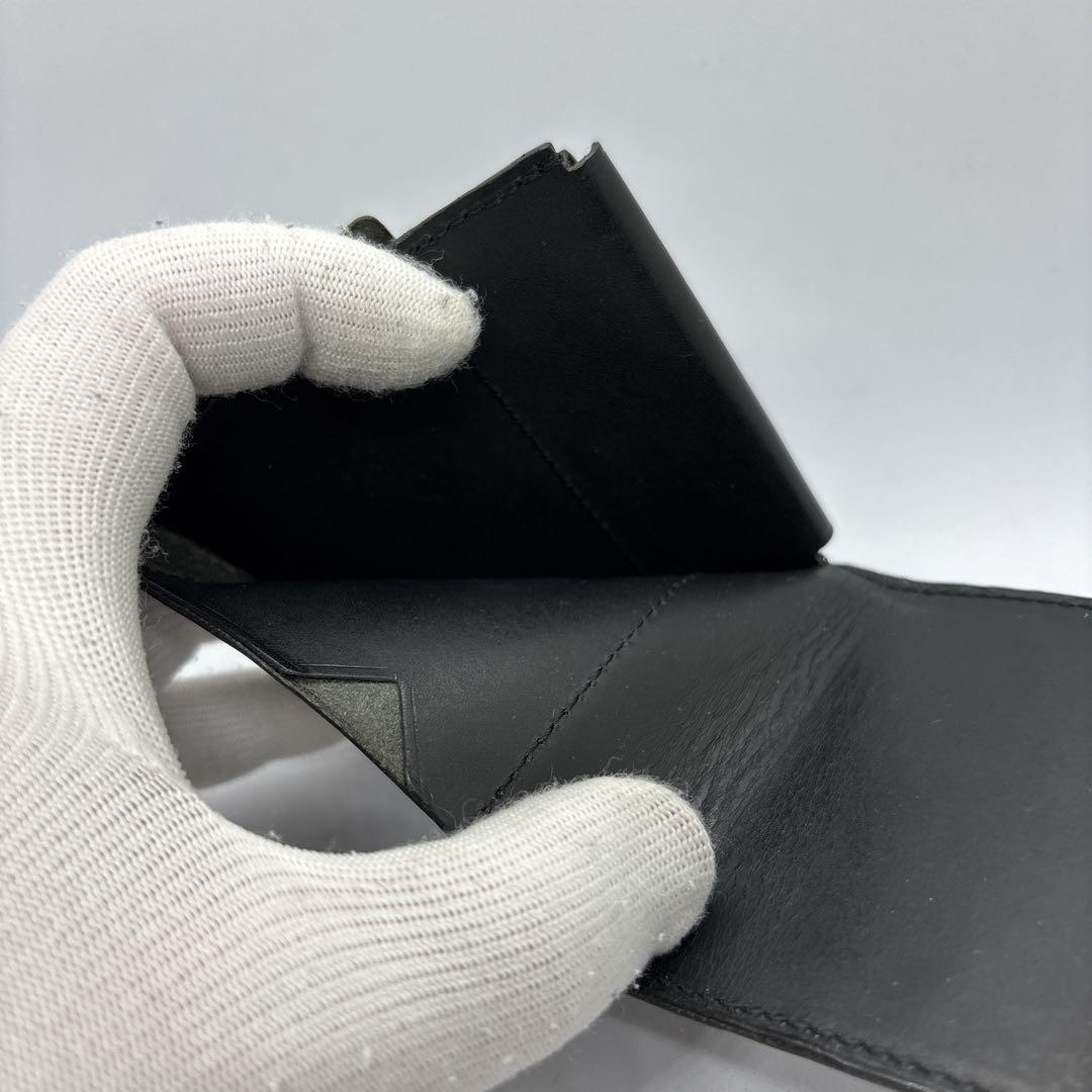 PLOWS　プラウズ　dritto 2thin　もっと小さく薄い財布　ブラック