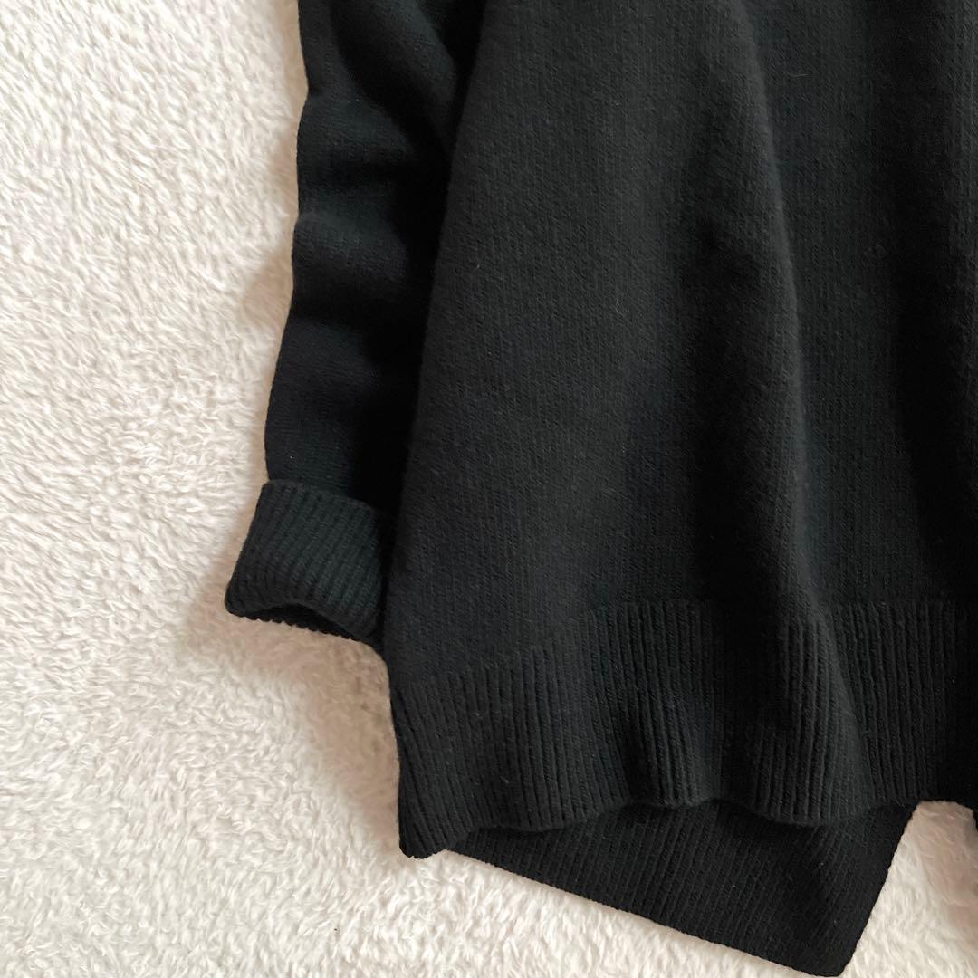 未使用級✨Deuxieme Classe JADE タートルネック ニット 黒