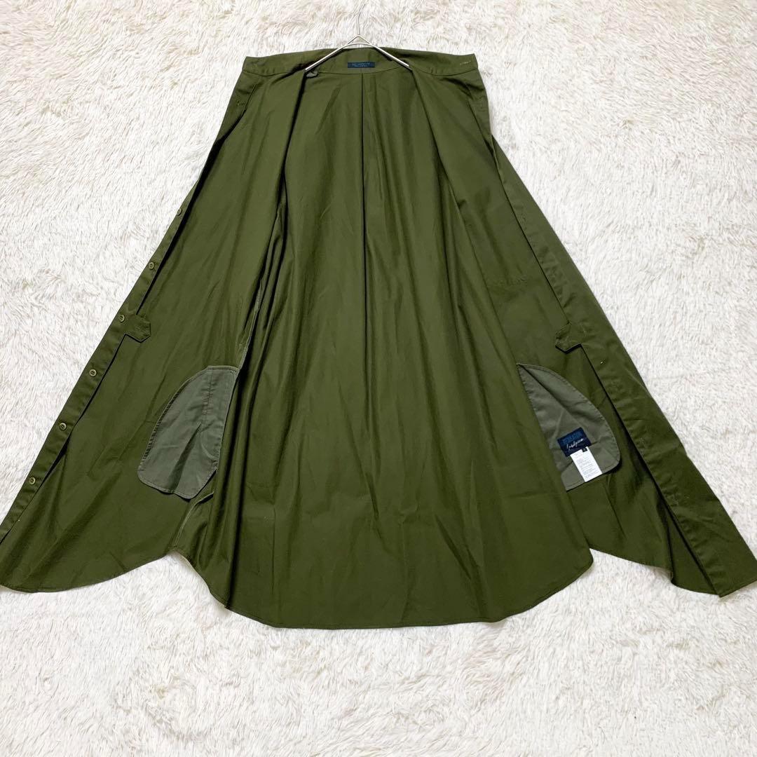 ヨウジ ヤマモト【M】トレンチコート ロング シャツ 綿100% 日本製