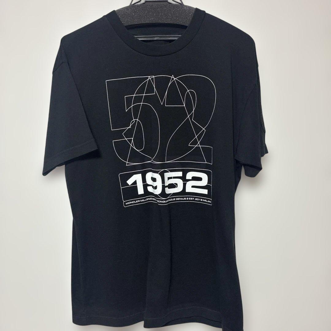 MONCLER 1952 ブラックTシャツ