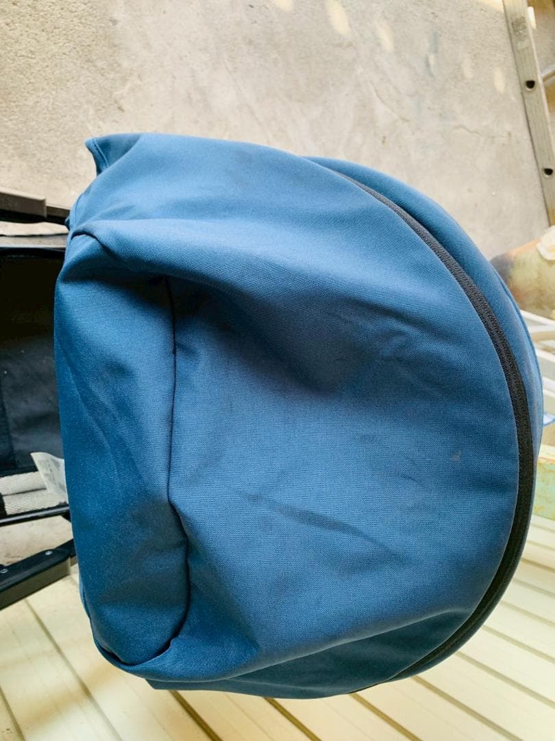 65Z 送料込 Joie エヴァライトデュオ ダブルベビーカー ネイビー 中古品