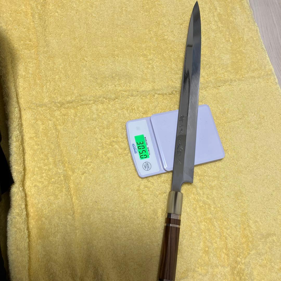 ⑤V10 本焼 平鏡面尺2寸 堺一文字忠國