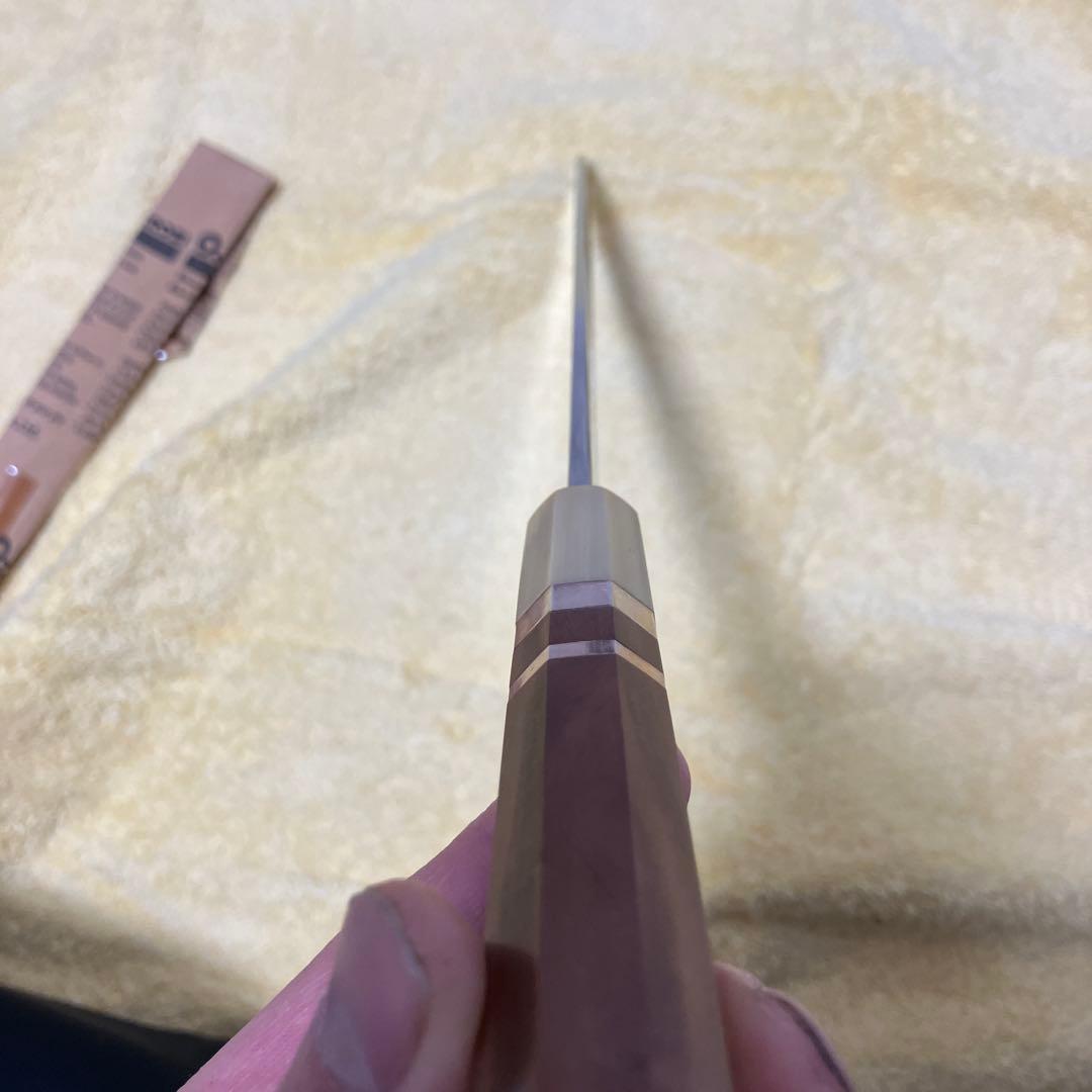 ⑤V10 本焼 平鏡面尺2寸 堺一文字忠國