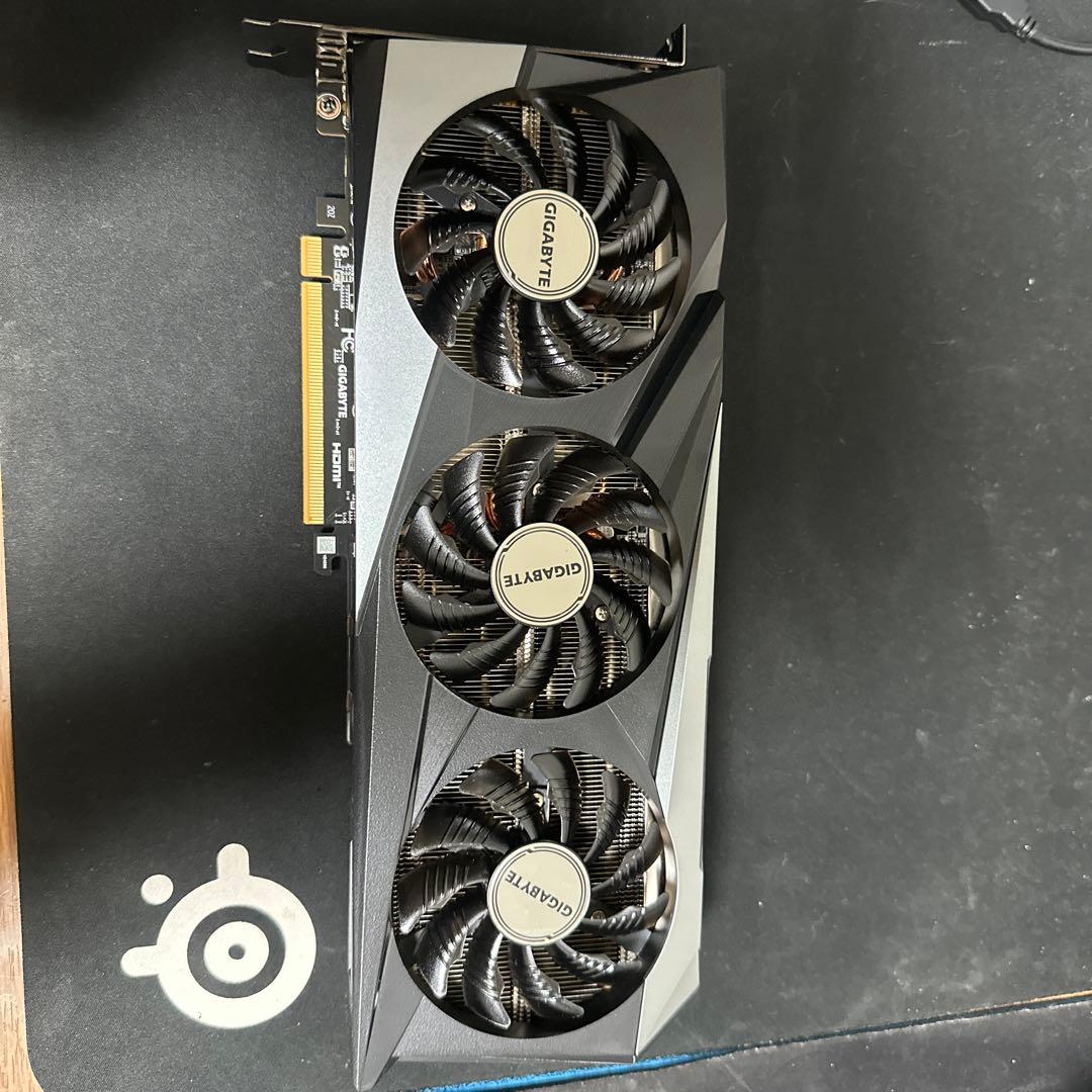 グラフィックボード・グラボ・ビデオカード GIGABYTE rx7600 8GB