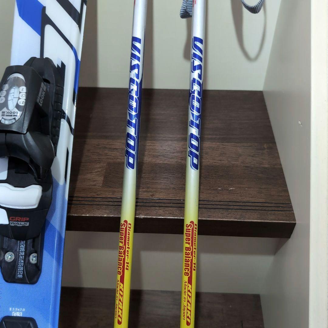 ヒ*ん様 Swallow スキー板 ビンディング ストック　セット 130cm