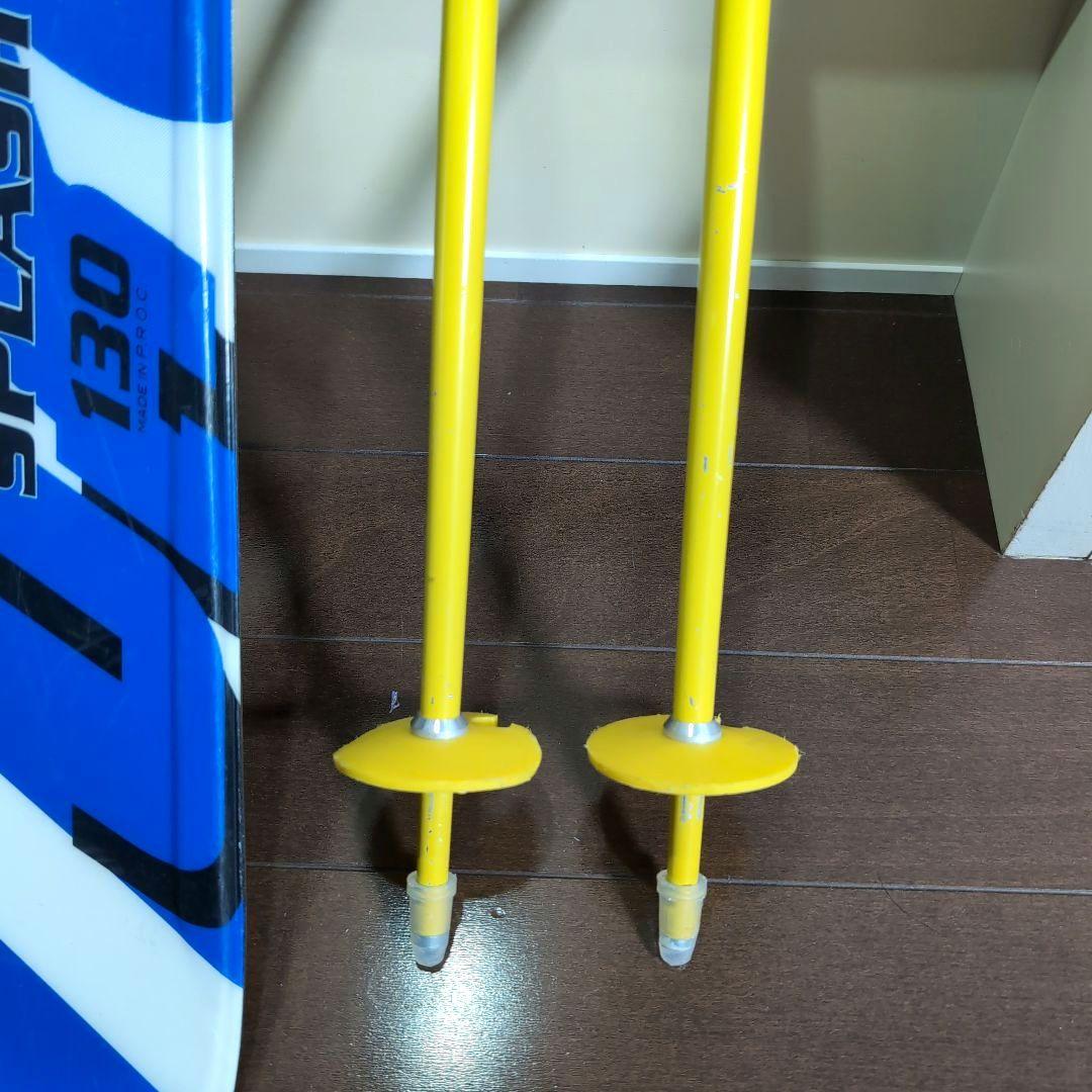 ヒ*ん様 Swallow スキー板 ビンディング ストック　セット 130cm