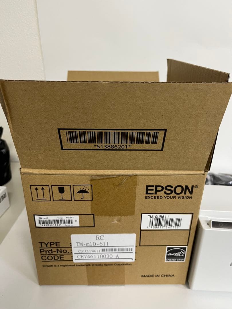 EPSON TM-m10 Bluetooth プリンター