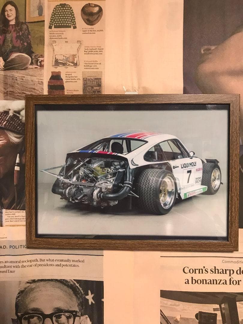 KAZU　ポルシェ ポスター　キャンペーンA3三枚セット