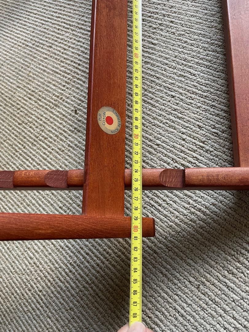 ★ フランス製　天然木　デッキチェア　　　リクライニングチェア　ガーデンチェア