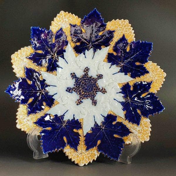 Meissen（マイセン 1825～1924 コバルト金彩　プレート　26.5㎝