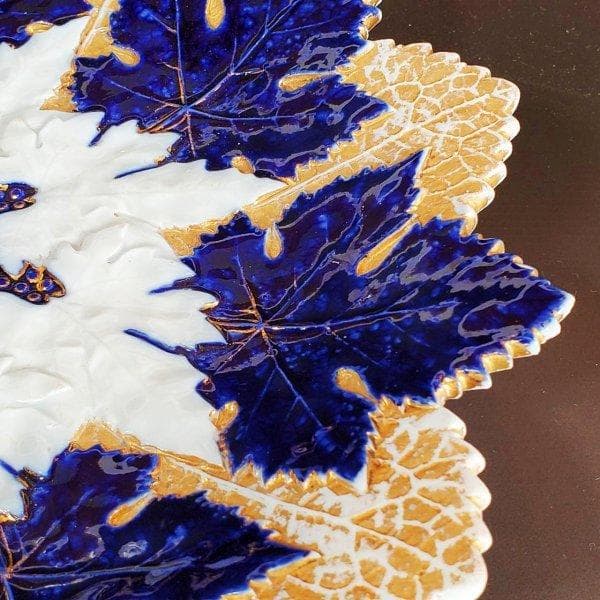 Meissen（マイセン 1825～1924 コバルト金彩　プレート　26.5㎝