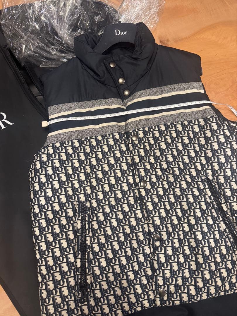 美品✨CHRISTIAN DIOR パーファーベストオブリークジレ✨リバーシブル