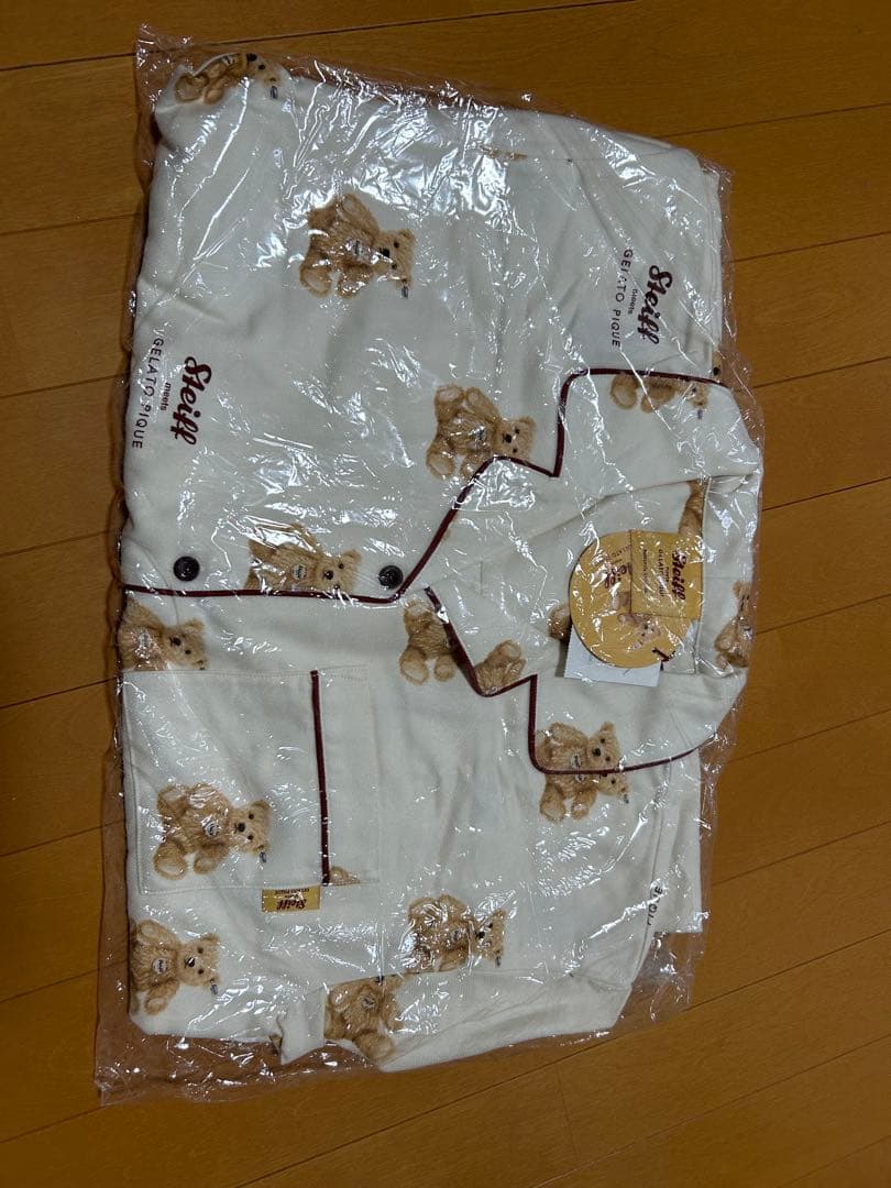 総柄ネルシャツワンピース