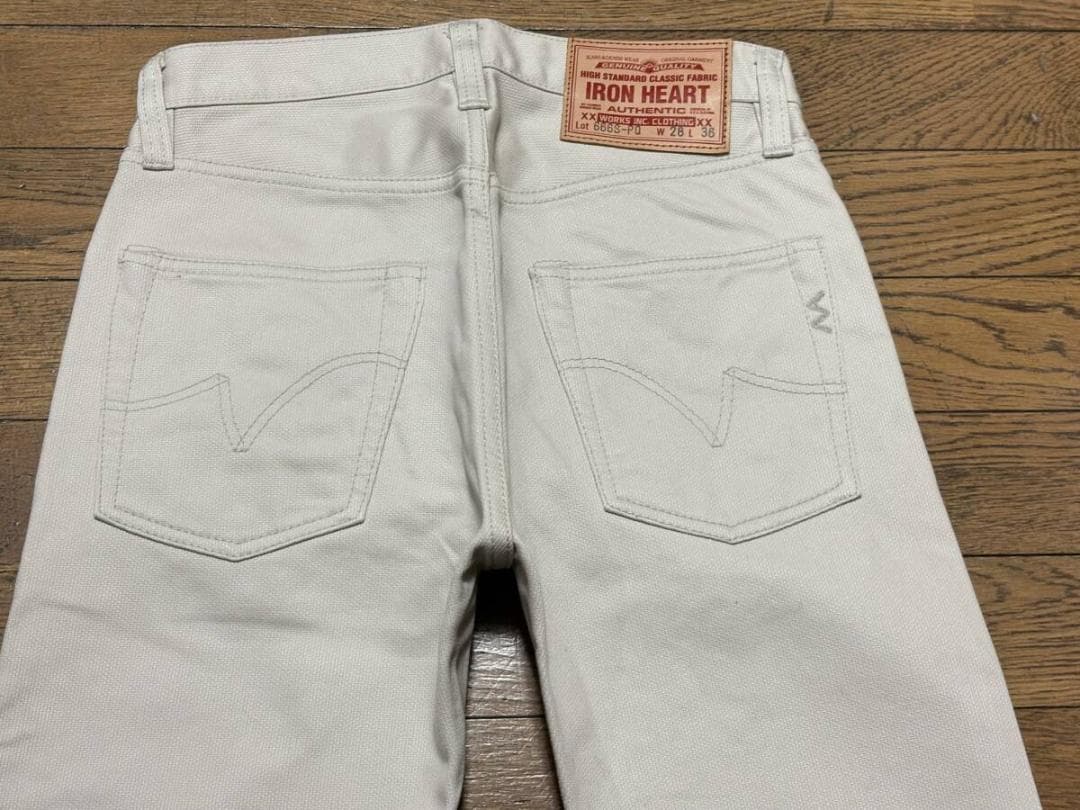 IRON HEART アイアンハート LOT 666S-PQ ピケ生地パンツ