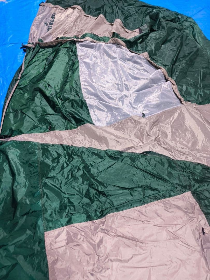 キャプテンスタッグ　CSツールームドームテントUV 収納バッグ付　M-3133