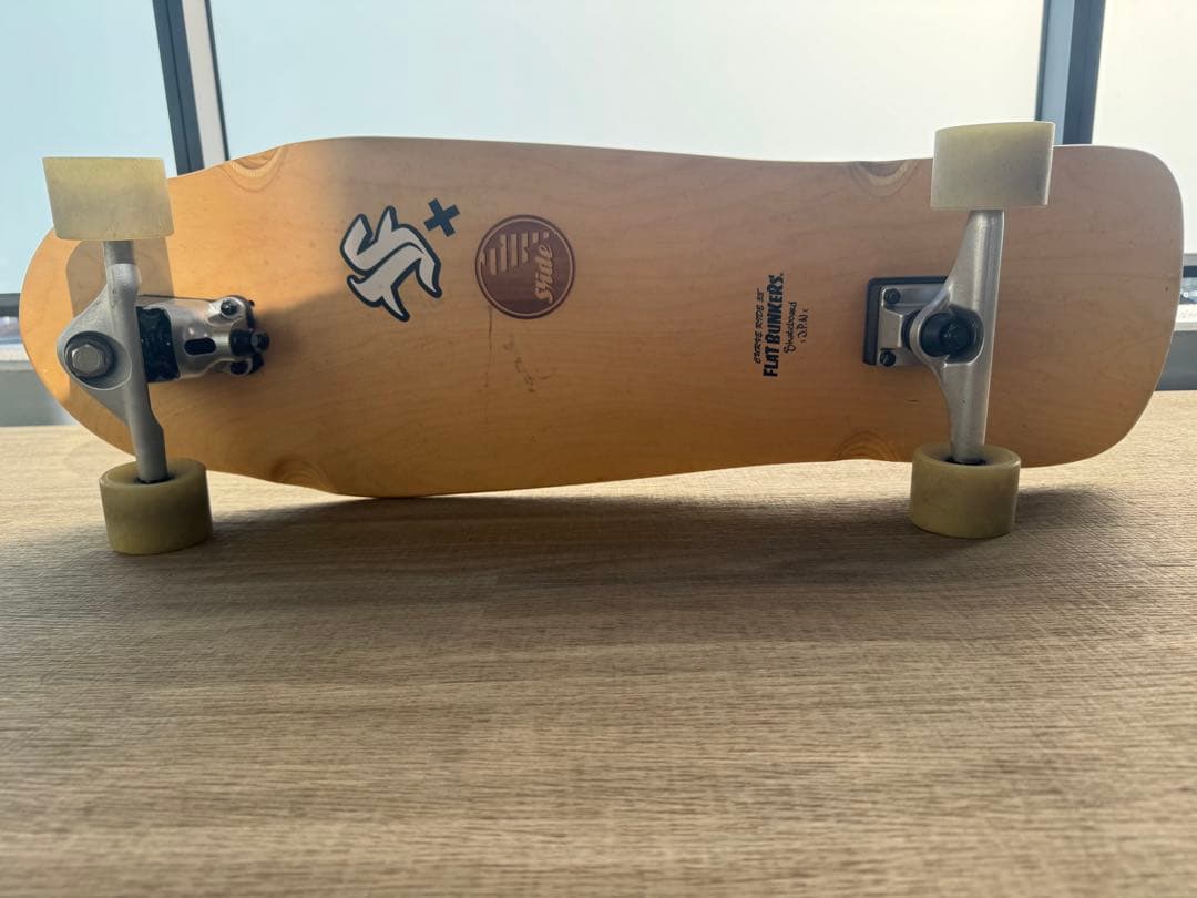 SLIDE×FLAT BUNKERSコラボ 33 ヤウ　カーバー　サーフスケート