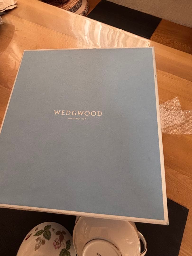 新品未使用❣️ウェッジウッド ワイルドストロベリー アルクレスコ ティーフォーワン