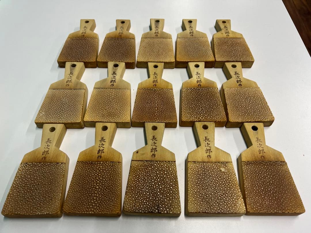 木製 おろし器 わさびおろし 15個　8個　計23セット