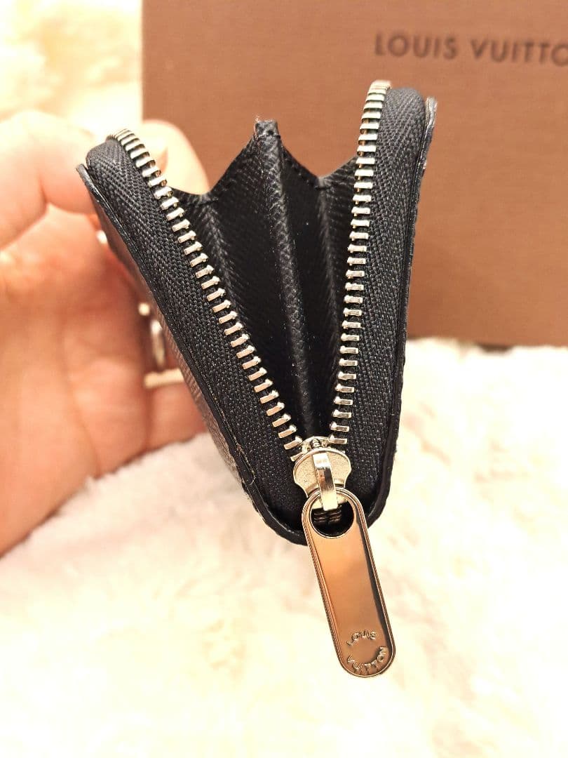 ルイヴィトン ジッピーパース ダミエケース　　箱付き　超美品