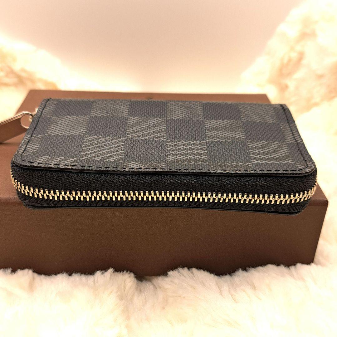 ルイヴィトン ジッピーパース ダミエケース　　箱付き　超美品