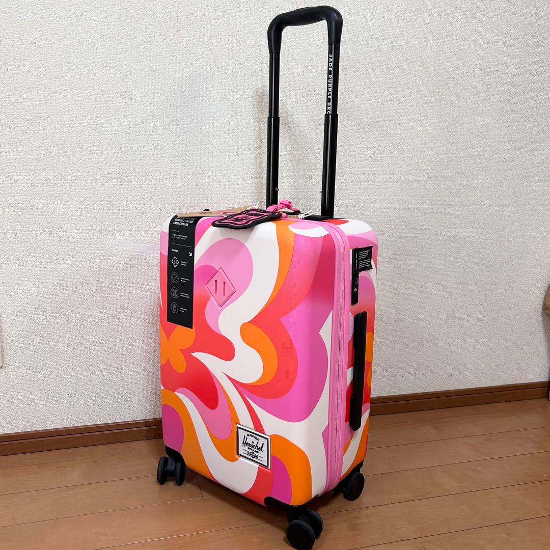 m6483【新品 コラボ商品 ハーシェル ジェイド】希少 キャリーケース