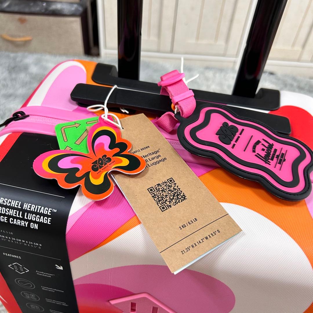 m6483【新品 コラボ商品 ハーシェル ジェイド】希少 キャリーケース