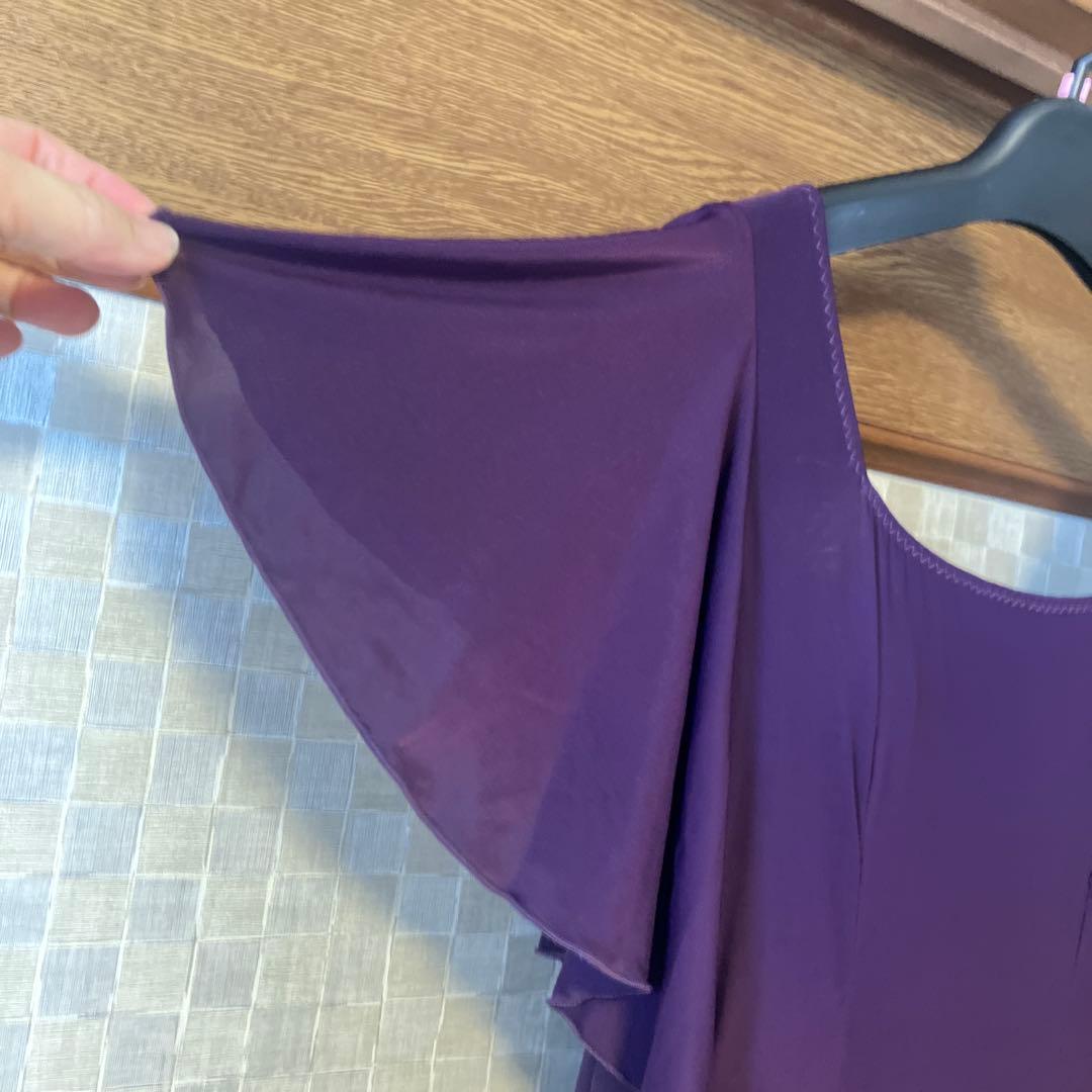 社交ダンス　スタンダードドレス　ワンピース