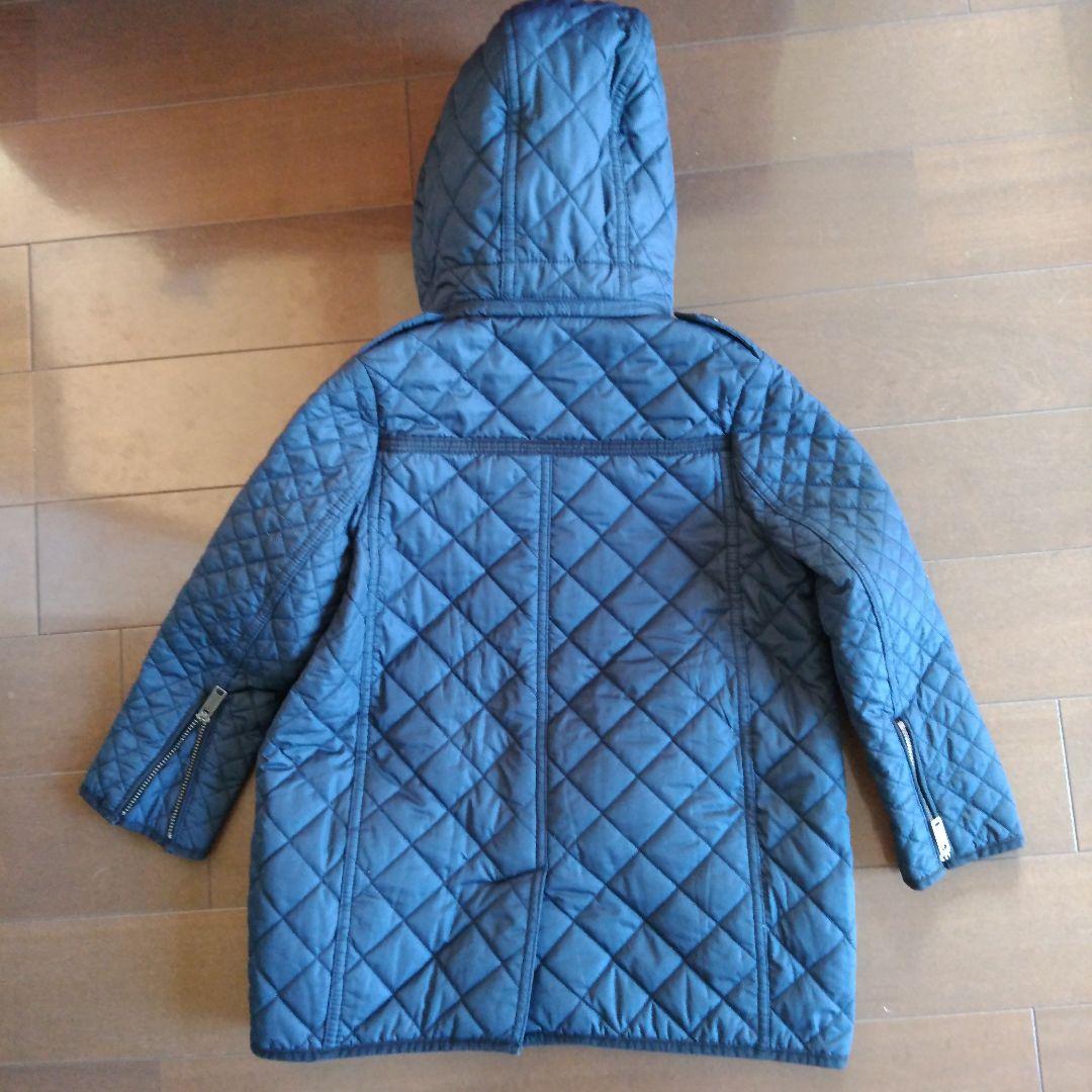 ♦️Burberry　バーバリー♦️　フード付きキルティングコート　キッズ100