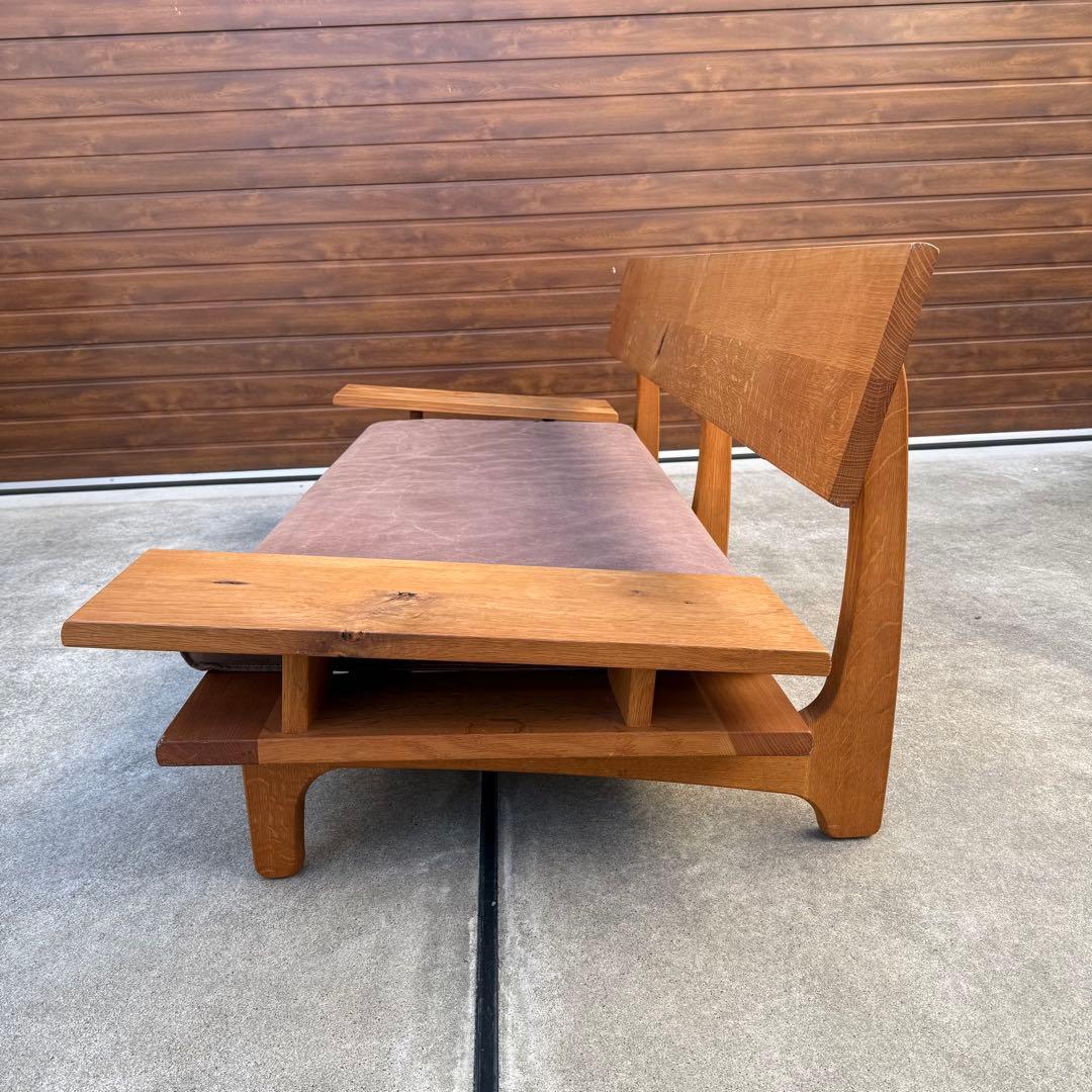 美品 飛騨産業 森のことば 3P ソファ オーク 購入価格38万