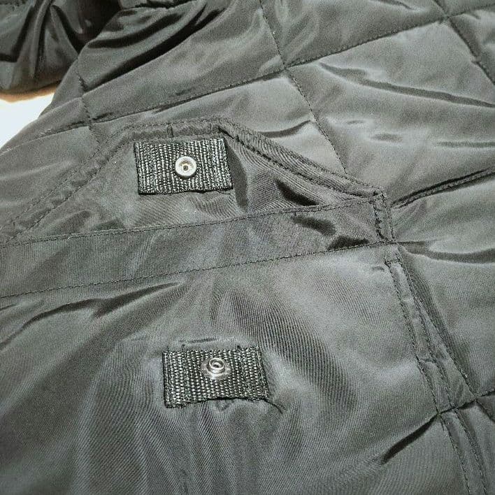 アヴィレックス AVIREX LTD. ブラックキルティングジャケット XL