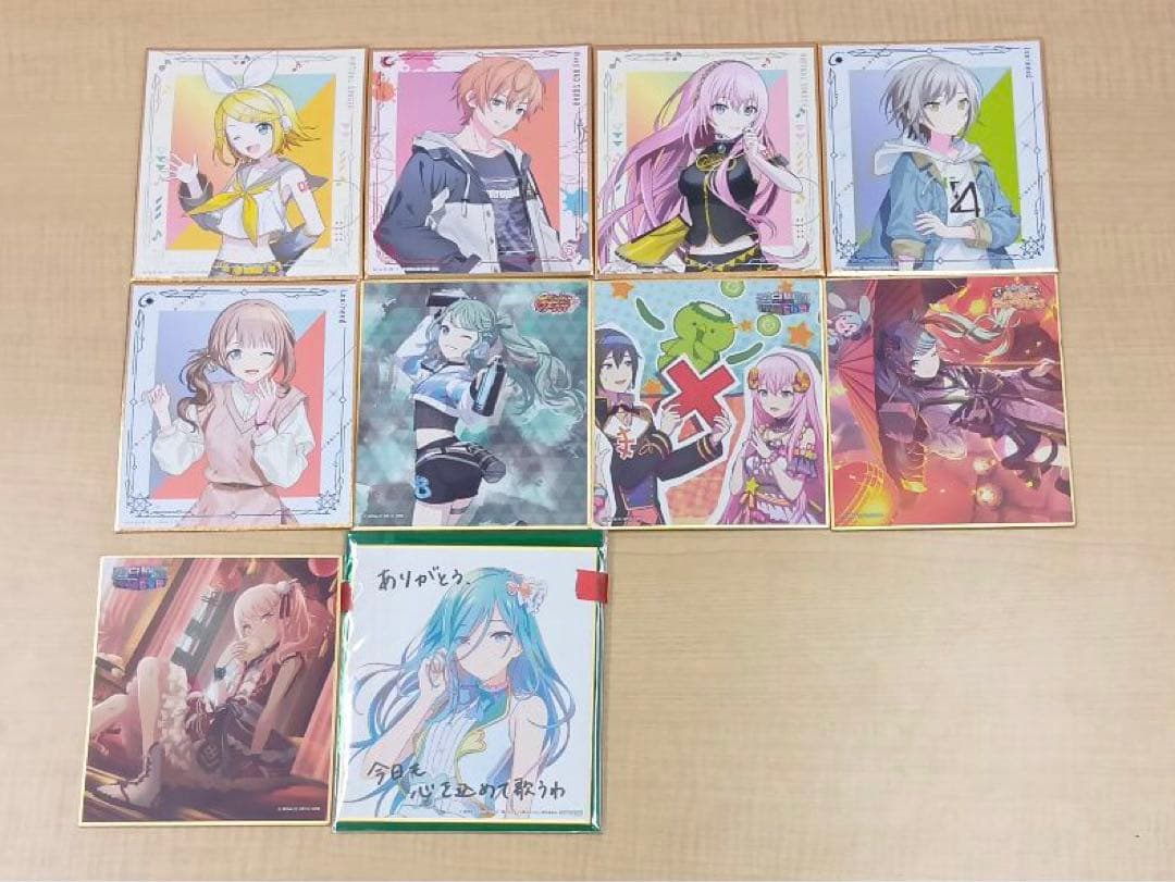 ❶プロセカ アニメイト 特典 紙類 ぱしゃこれ エピカ 色紙など まとめ売り