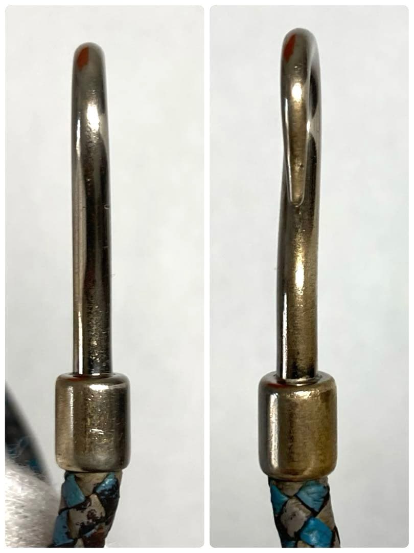 HERMES エルメス　ジャンボ　編み込み　チョーカー　2連ブレスレット　箱付き