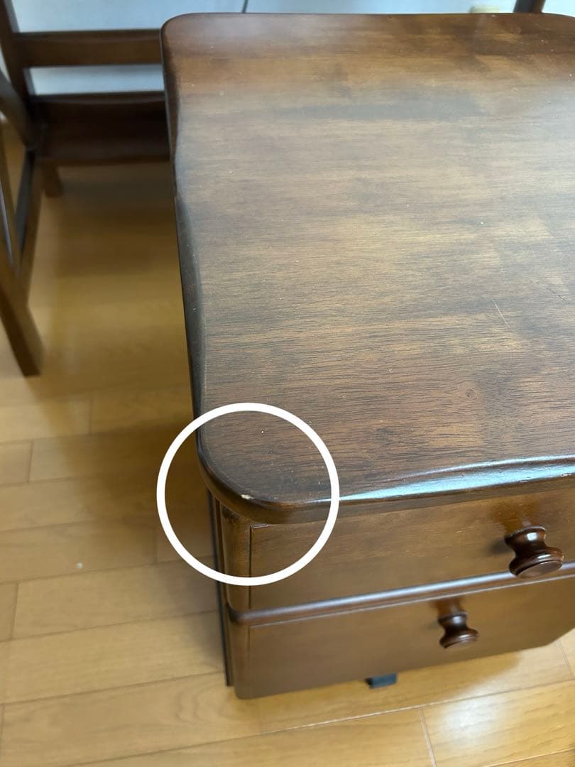 カリモク　学習机3点セット【机】