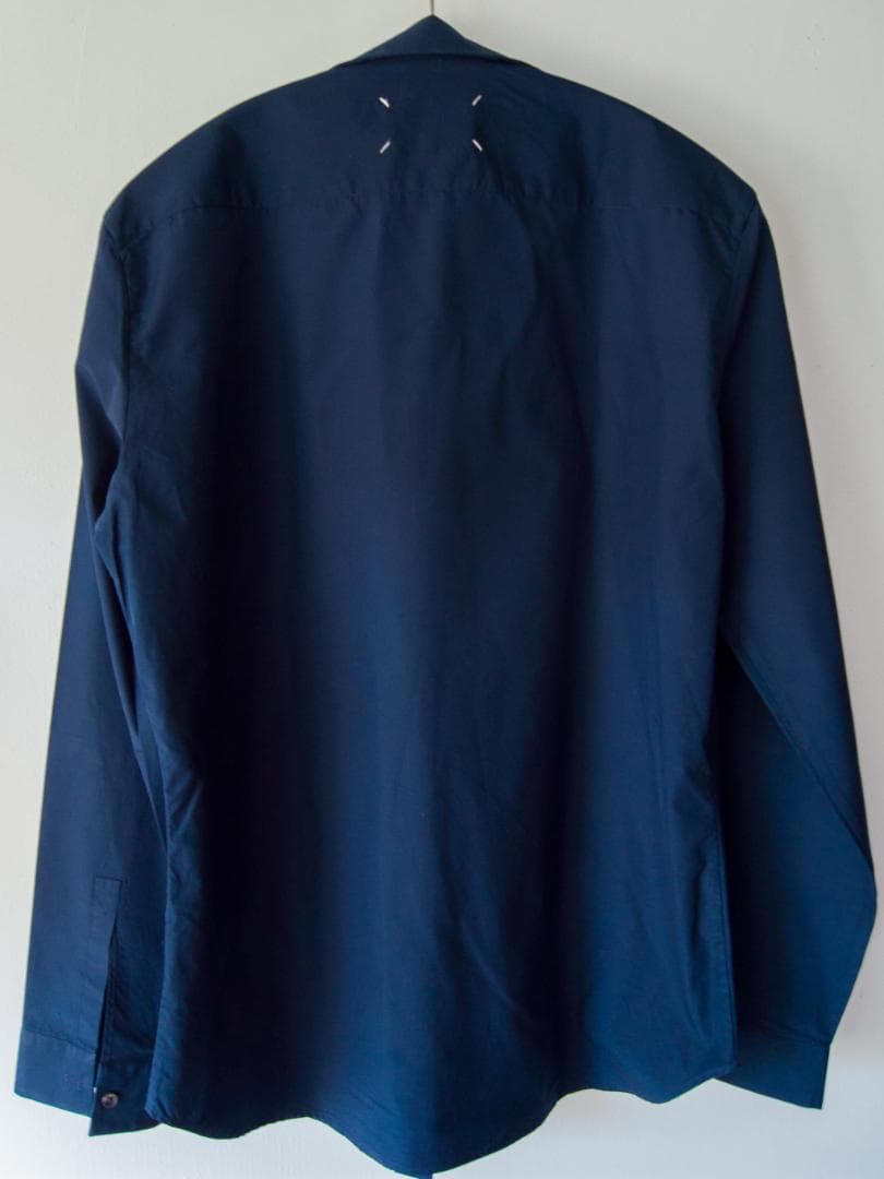 Maison Margiela マルジェラ ブルーシャツ 42 ルーマニア製