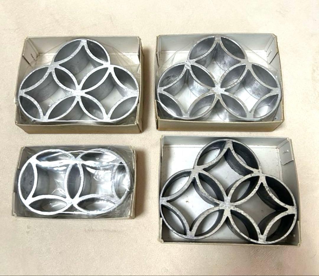 値下げ◎レア品・美品◎菊印剣山 花留め 4個セット