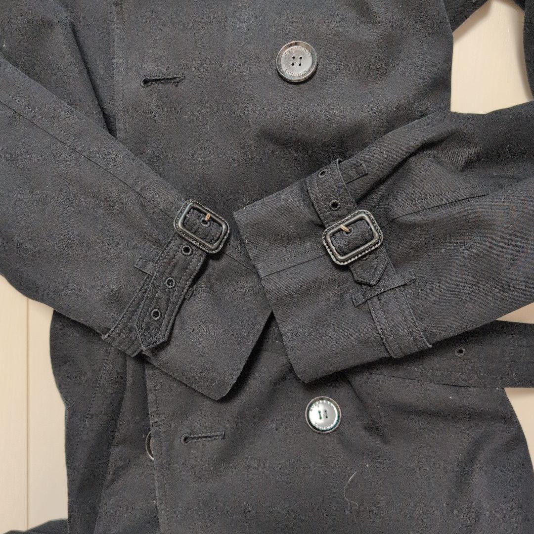 美品　BURBERRY ロンドン　トレンチコート 　Lサイズ　黒