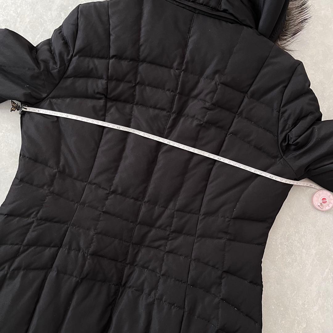   1回のみ着用✨ゆったりロングダウンコート　フードあり