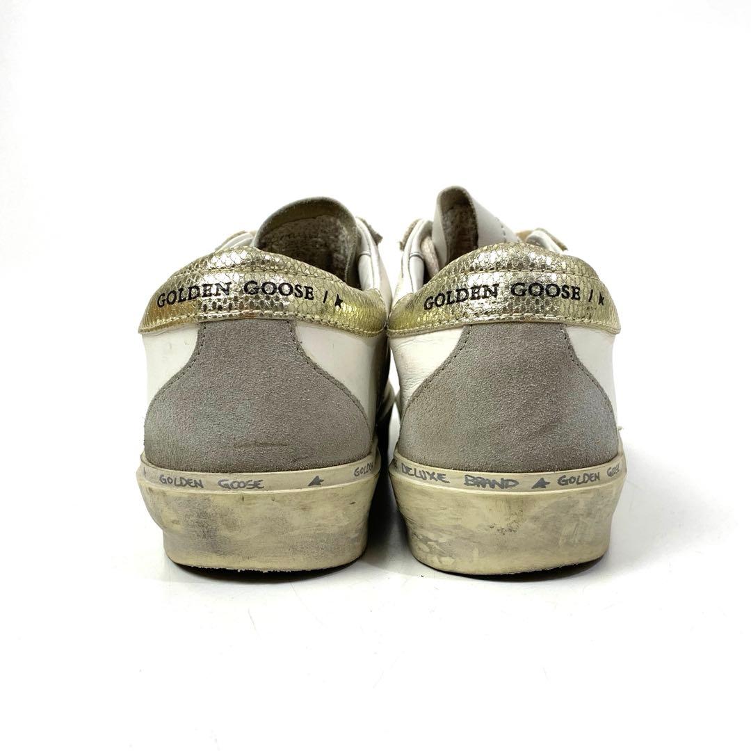 H5150-P3ゴールデングースsuper starローカットスニーカー汚加工