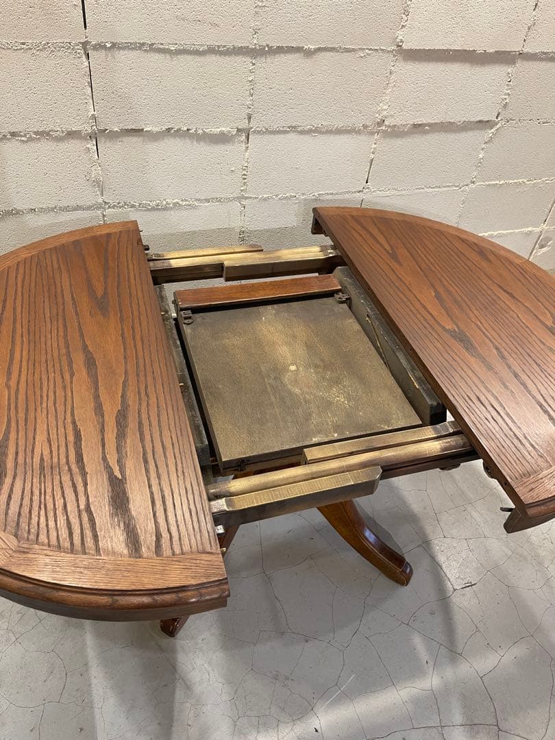 三越家具　カントリーハウス　伸長式ダイニングテーブル　ブルージュ Brugge