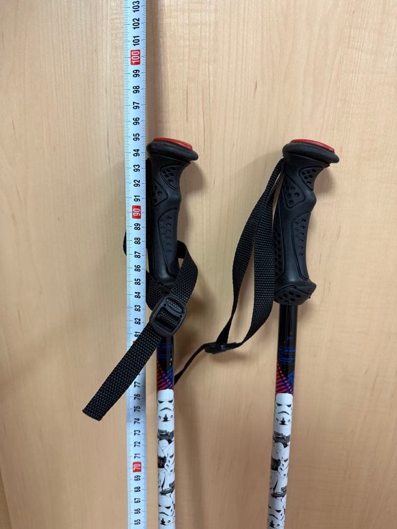 ATOMIC REDSTER J2 スキー板 120 ストックつき