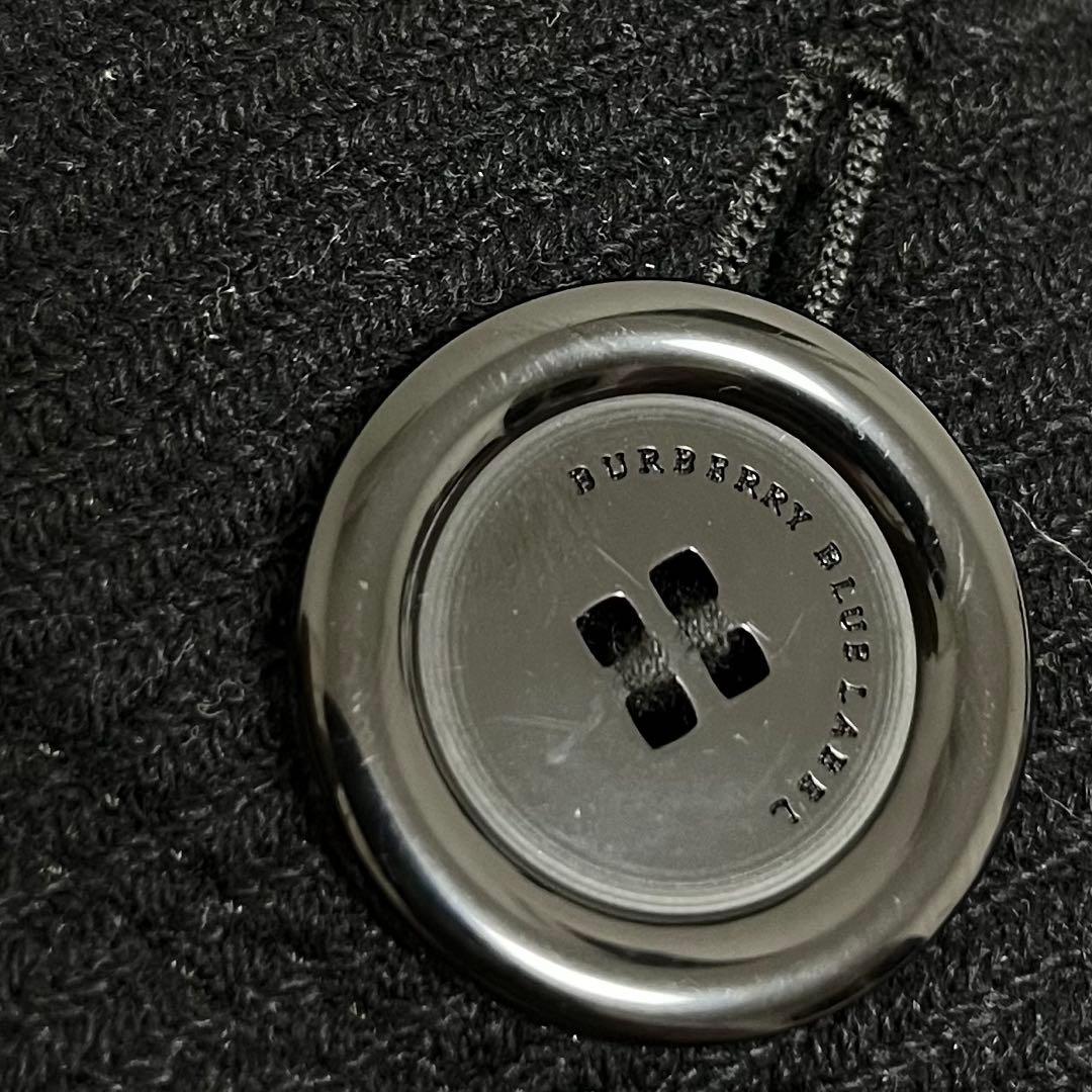 BURBERRY ブルーレーベル ダッフルコート ノバチェック　ホースロゴ