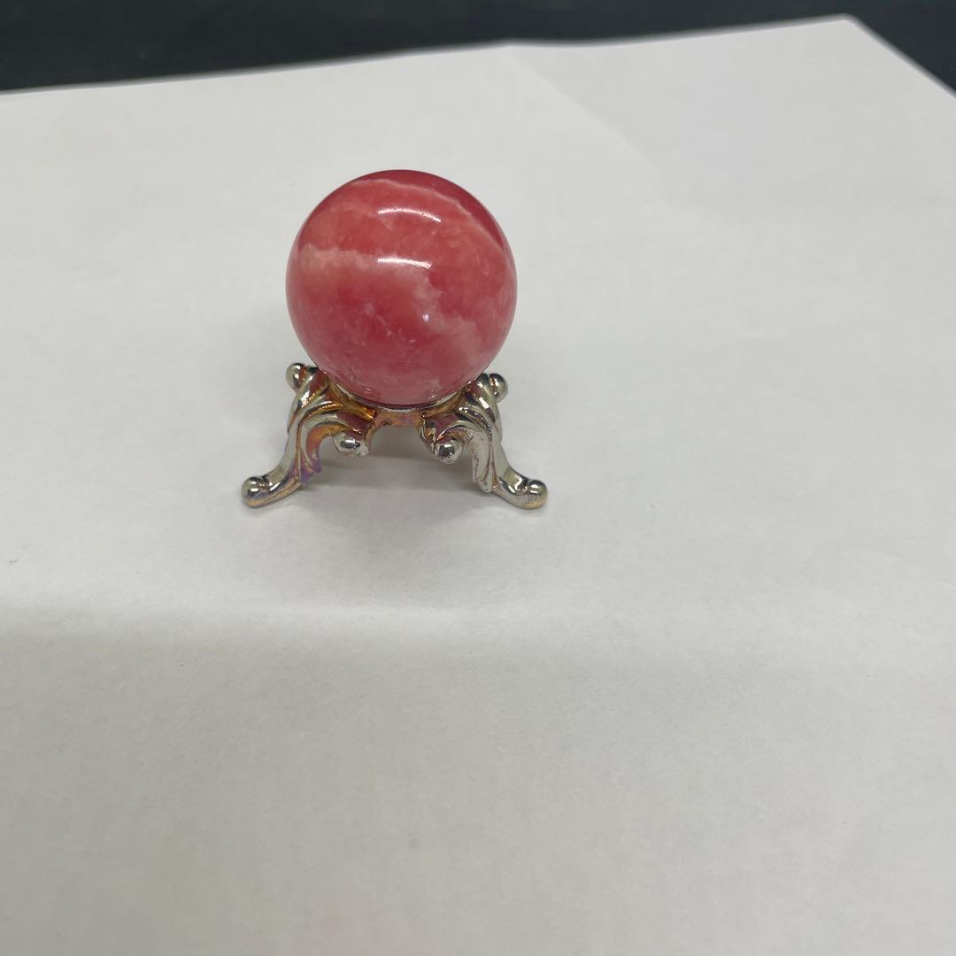 天然ロードクロサイト(無穴、丸玉)