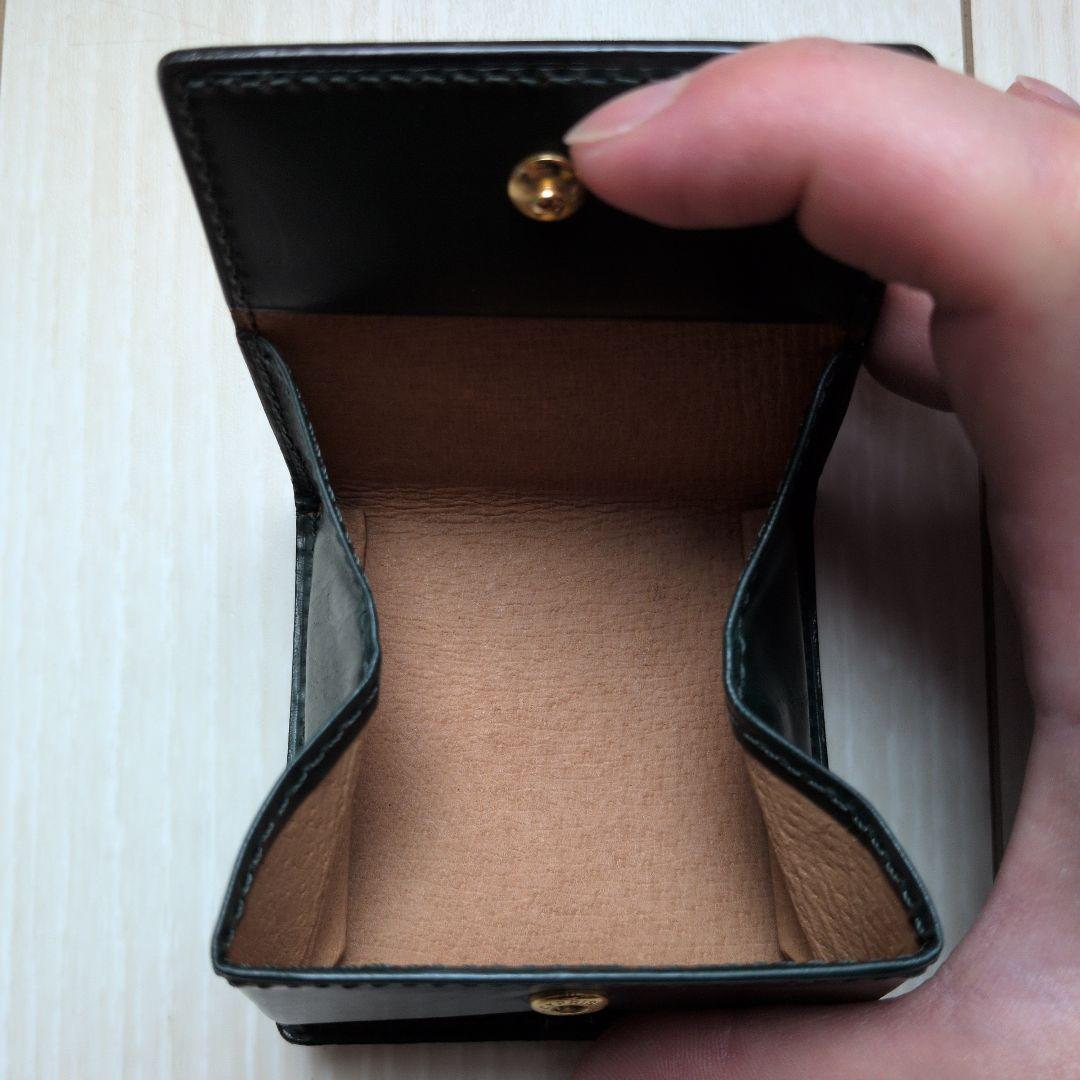 【新品未使用】ガンゾコードバン　レス財布／キプリスコードバン　小銭入れ