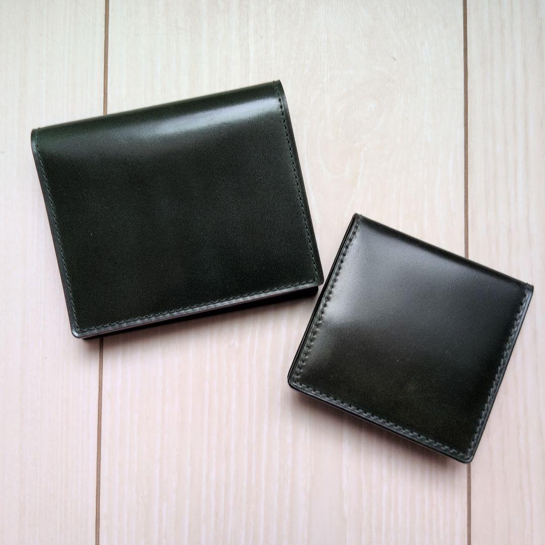 【新品未使用】ガンゾコードバン　レス財布／キプリスコードバン　小銭入れ
