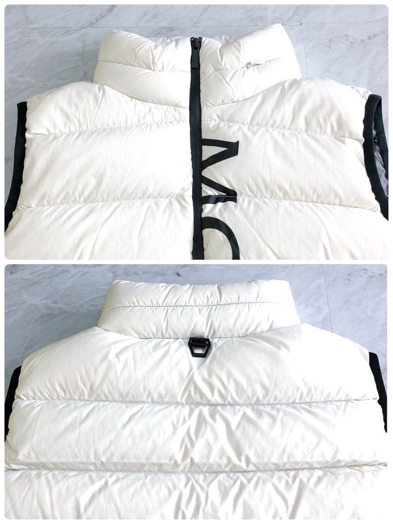 【近年モデル 未使用級】 MONCLER ダウンベスト CENIS ホワイト 1