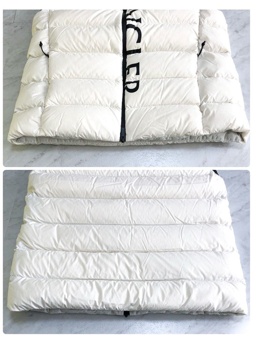 【近年モデル 未使用級】 MONCLER ダウンベスト CENIS ホワイト 1